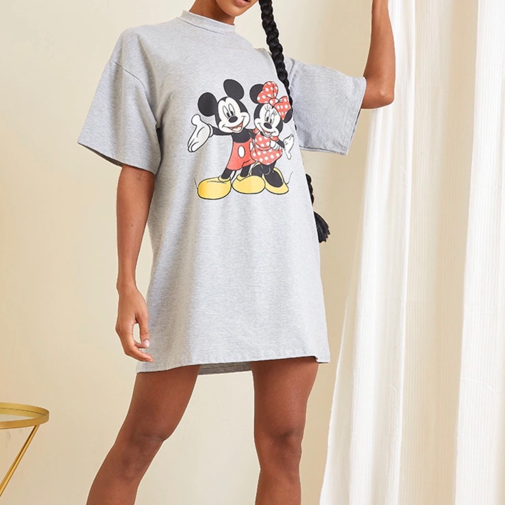 Mickey and Minnie t shirt dress